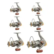 All-Metal Spinning Fishing Reel Sea Pole Fishing Gear Wire Cup Fishing Rod