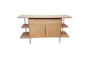 6IXTY2 Scandinavian Sideboard Buffet Unit Storage Cabinet - Oak