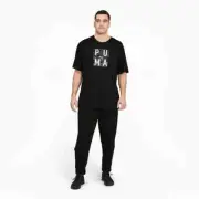 Puma Men's Big & Tall Dry Cell Logo Graphic Training T Shirt 5XL Tall 5XLT