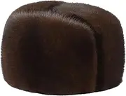 [Haitpant] Winter Unisex Fur Bomber Hat - Warmth in Black and Brown Cap for Parents