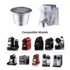 Stainless Steel Reusable Refillable Coffee Pod Capsules For Nespresso Machine