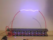 10grades Marx generator Marx/impulse voltage/pulse high voltage generator Tesla