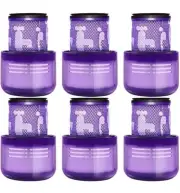 V12 Cartridges Vacuum Filters Replacement for Dyson V12 Detect Slim PACK of 6