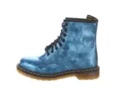 Dr. Doc Martens Sapphire Jewel 8 Eye Holo Blue Boots Classic 1460s UK6/Women's 8