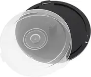 Portable Dvd Storage Holder Capacity CD Storage Bucket Sturdy Material Disc Organizer for Dvds and Effortlessly Keeps Your Collection Safe and Accessible