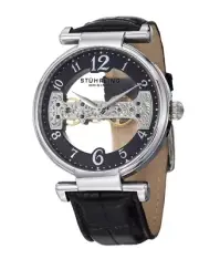 stuhrling Legacy 667 Hand-wind 46mm Skeleton Watch New In Box