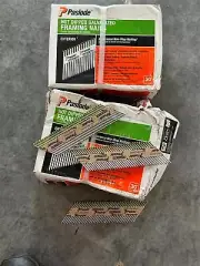 4000x Paslode 2-3/8" x .113" 30º Hot Dip Galvanized Smooth Shank Framing Nails