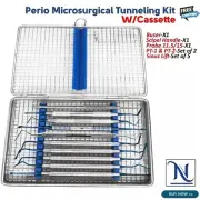 Implant Mauri Tunneling Elevators Kit Sinus Lift Periotome Scalpel Buser Scaler