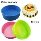 8Inch Round Silicone Non-stick Cake Pan Bread Baking Tray J. I5W1 For R0U6