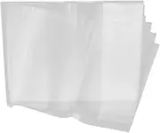Angoily 30pcs Transparent Book Covers Plastic Sleeve Protectors for Notebooks and Books Multipurpose Corner Protectors with Reinforced Seams