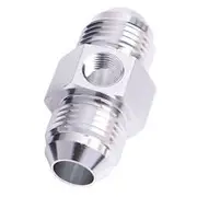 Aeroflow Straight Male to Male with 1/8" Port -3AN, AF141-03S