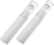 WOFASHPURET 2pcs Refillable Eye Cream Bottle with Roller Travel Essential Oil Applicator for Women Lightweight Design for Moisturizing Cream for Go Skincare