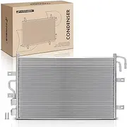 A-Premium Air Conditioning A/C Condenser Compatible with Ford Flex 2010-2019 & Lincoln MKT 2010-2019, 2.0L 3.5L 3.7L, Replace# 3942, BA8Z19712A