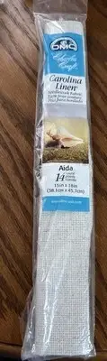 14 Count Aida Carolina Linen Aida Color: Sand Size: 15x18” Charles Craft DMC