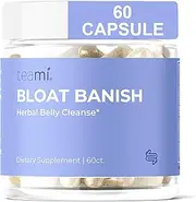 Teami Bloat Banish - Herbal Belly Cleanse - Bloating Relief - Probiotic & Digestive Enzyme