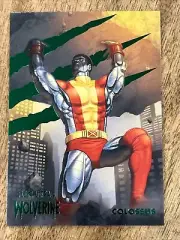 2023 Marvel Fleer Ultra Wolverine #77 Green Foil Colossus