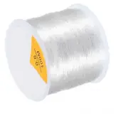 109Yard Stretchy Bracelet String 0.5mm Elastic Crystal String Bead Cord White