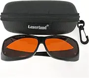 Laserlands 355nm 405nm 450nm 532nm 1064nm OD6 UV Blue Green Q-switch Protective Goggles Safety Glasses CE T3G-4