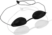 minkissy 2pcs Beauty Equipment Mask Eyemask Shade Protection Bed Protection Mask for Beauty Protection Mask Protection Shades Plastic