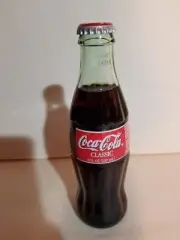 Coca Cola Single 8oz Glass Bottle 1996