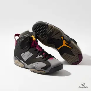 Nike Air Jordan 6 "Bordeaux" 男 灰黑 AJ6 喬丹 籃球鞋 CT8529-063