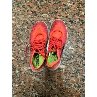 在飛比找蝦皮購物優惠-NIKE FREE RN FLYKNIT 編織 橘 紅 二手