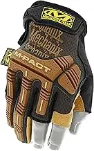 Mechanix Wear M-Pact® Leather Framer Gloves (Small, Brown/Black)