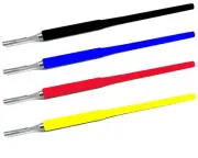Siegel Scalpel Ruber Grip Handle 4-Pack Sculpture Model Craft Hand Tools