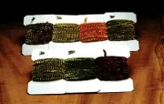 Hareline Dubbin Variegated Chenille Medium