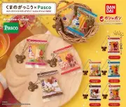 Bear s School × Pasco Snack Bread Miniature Charm Collection NEW × All 5 Types