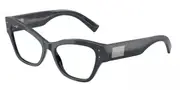Dolce & Gabbana DG3404 3441 Women’s Glasses Grey Size 52 - Private Health Rebate - Blue Light Block Available
