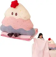 Tree Throw Cushion, Fabric Skirt Cushion | Soft Cake Shape Couch Cushion Sleeping Companion - Cartoon Room Decor Plush Doll Creative Design for Children Adults