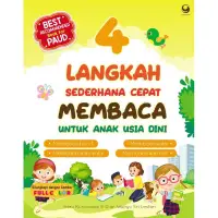 在飛比找蝦皮購物優惠-Gramedia 4步簡易快讀早教快讀ba bi bu be