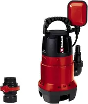 Einhell GC-DP 7835 dirt water pump (780W, Ø35 mm foreign particles 15,700 L/h delivery cap., float switch, carry handle, cable rewind, univ. connect)