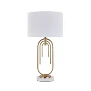 Flora Modern Elegant Table Lamp Desk Light - White