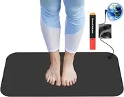 Jecanori Grounding Mat, Earthing Mat Grounding Pad for Improves Sleep, Enhanced Circulation, Reduces Inflammation, Pain, and Anxiety