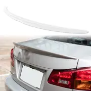 Painted 077 Starfire White OE Style Rear Trunk Spoiler for Lexus IS250 IS350