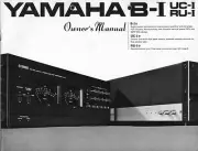 Yamaha B-1 Amplifier Owners Manual