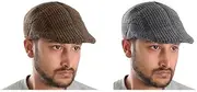 [CLOTHERA] Men's Golf Flat Caps (Pack of 2)