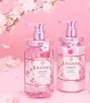 &Honey Sakura Deep Moist Damage Repair Shampoo/Treatment Set