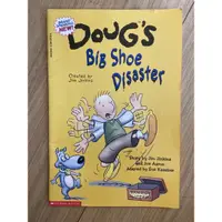 在飛比找蝦皮購物優惠-古繪本 絕版繪本 Doug’s big shoes disa