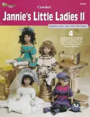 Jannie's Little Ladies II Crochet Wedding Dress Rocker Sunday Best Fantasy OOP