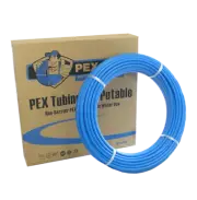 BLUE 3/4" x 500 ft PEX Potable Tubing Pipe Wood Boiler - PEX GUY