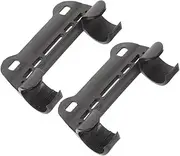 TOGEVAL 2pcs Bicycle Pump Specialize Bottle Holder Inflatable Bike Pump Dispenser Pad Portable Air Pump for Bike Tires Automatic Cup Balloon Pump Electric Air Pump Cage Pedal Plastic Black