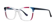 Kensie Fireworks Indigo Pearl Men's Glasses Blue Size 52 - Private Health Rebate - Blue Light Block Available