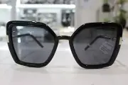 Prada SPR PR 09WS Black Polarised Sunglasses 54mm