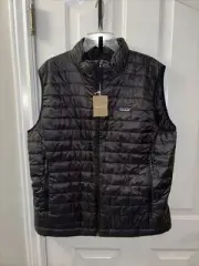 Patagonia Men's Nano Puff Primaloft Vest Black Mens XL - Retail $189 NWT