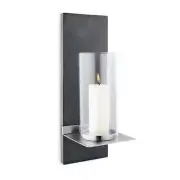 Blomus 65422 Small Wall Candle Holder with Candle