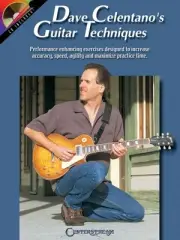 Dave Celentano's Guitar Techniques - Guitar Book and CD NEW 000000314