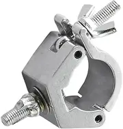 Light Clamp Mount - Stage Light Clamp, Heavy Duty Aluminum Alloy | Adjustable Holder, Secure Strong Metal Clamp, Secure Light Clamp, Multifunctional Stable Stage Lighting Accessories Fits 30-36mm Pipe